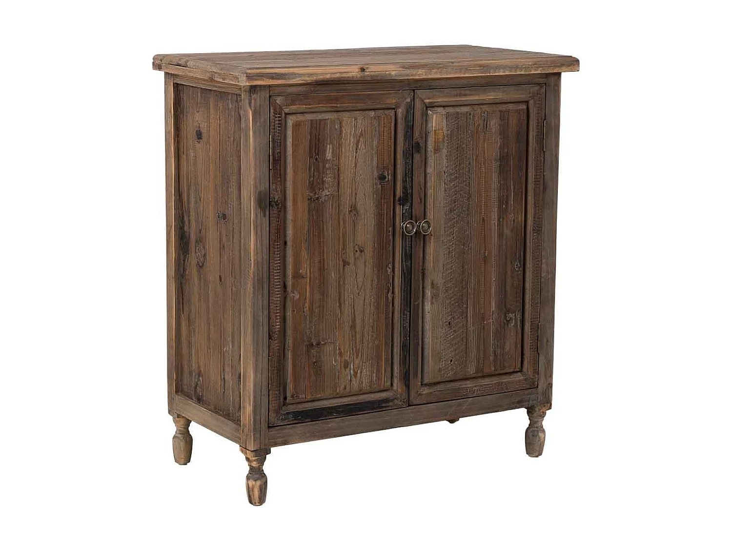 Flurschrank aus Holz mit 2 Türen 75x38x82