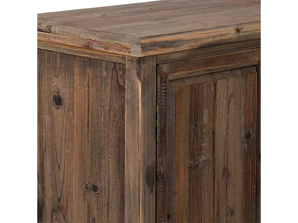Flurschrank aus Holz mit 2 Türen 75x38x82