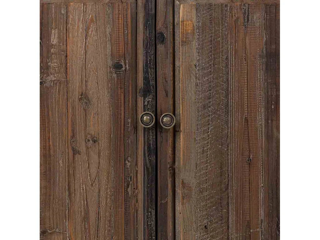 Aparador de entrada madeira com 2 portas 75x38x82h cm
