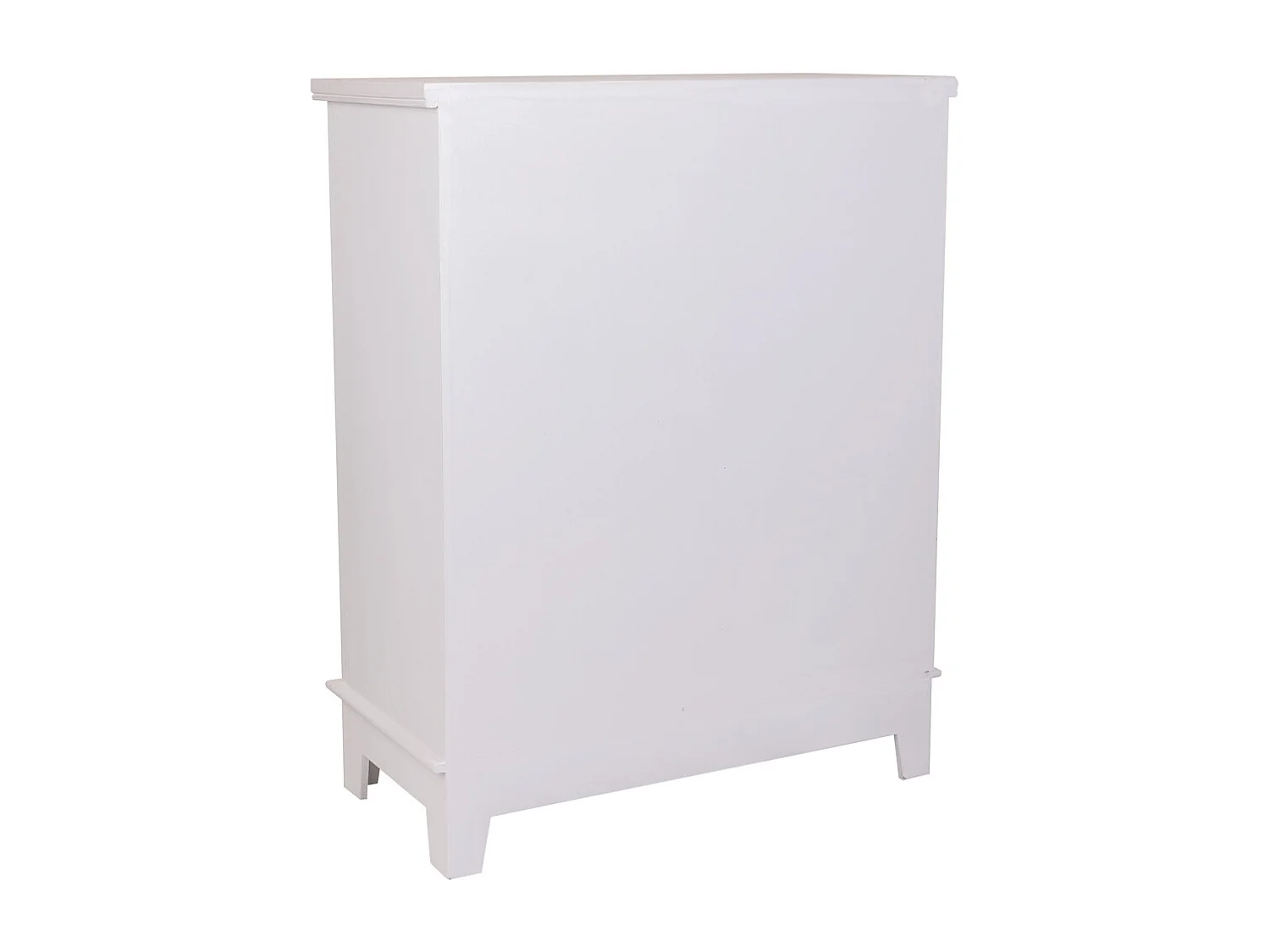 Recibidor de madera blanco 66x32x84