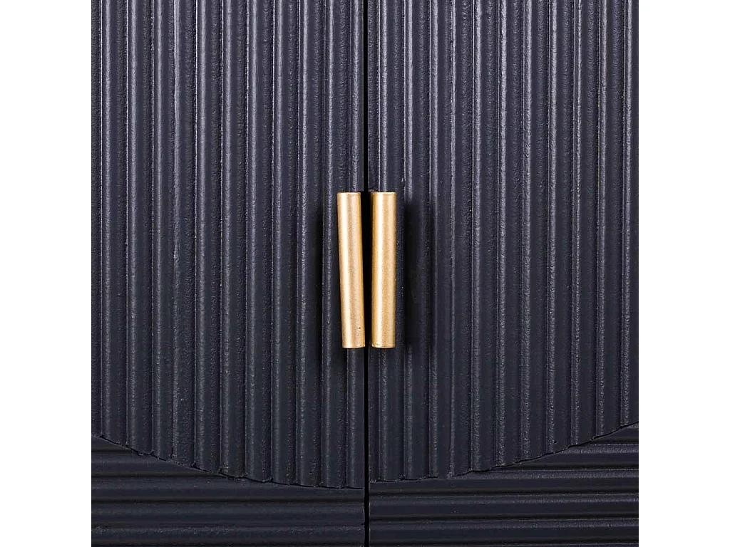 Recibidor de madera gris oscuro 80x36.5x85.5