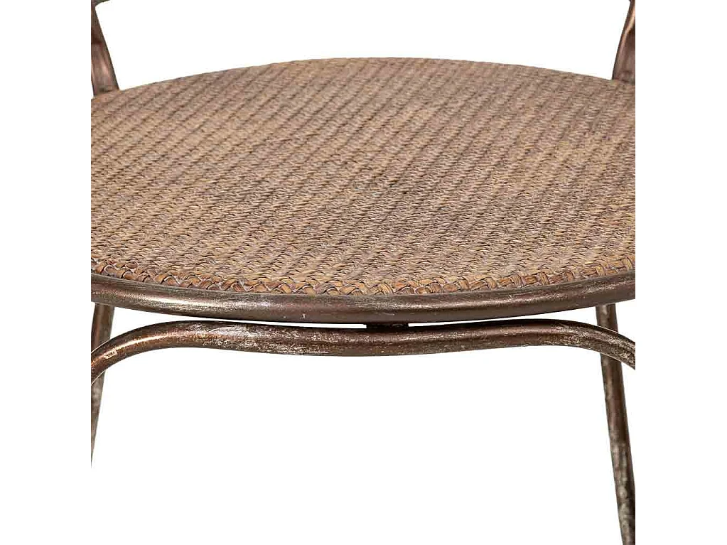 Chaise en métal 52,7x50,1x45/92,7h cm