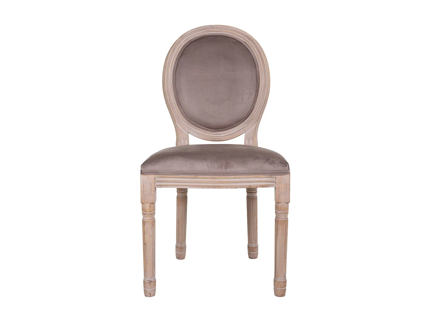 Chaise en bois tapissée 48x46x48/96h cm