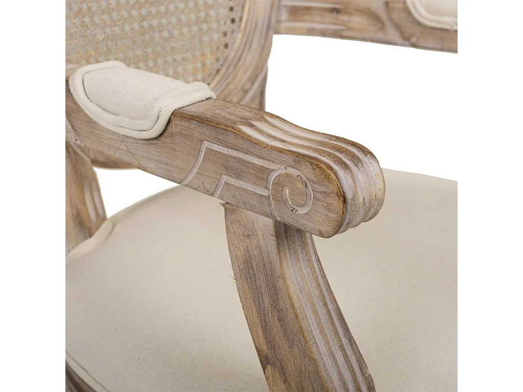 Stuhl aus Holz 55x46x96 beigem