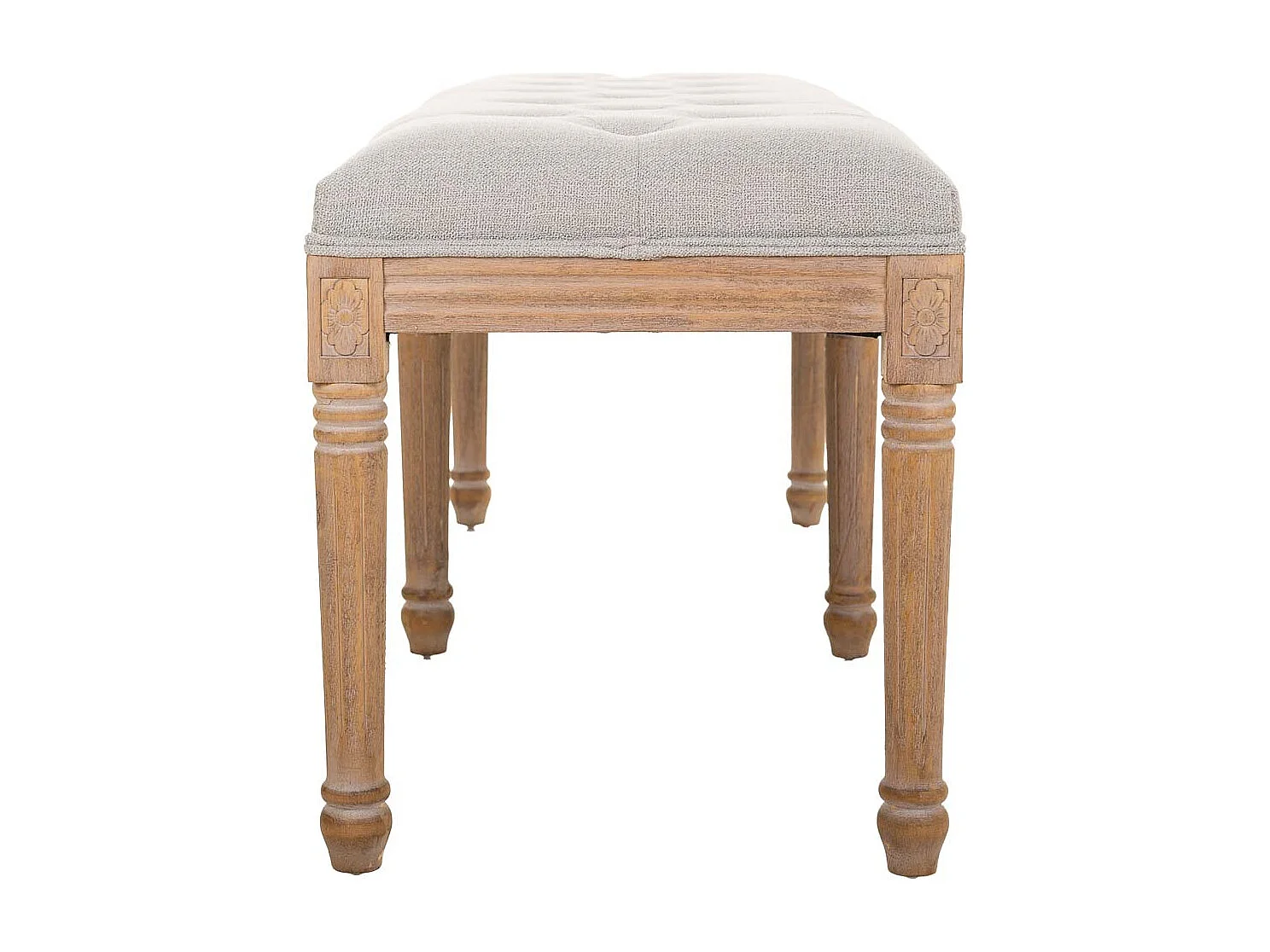 Panchina in legno marrone 122x41x48