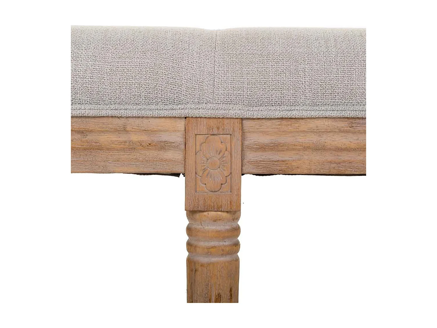 Panchina in legno marrone 122x41x48