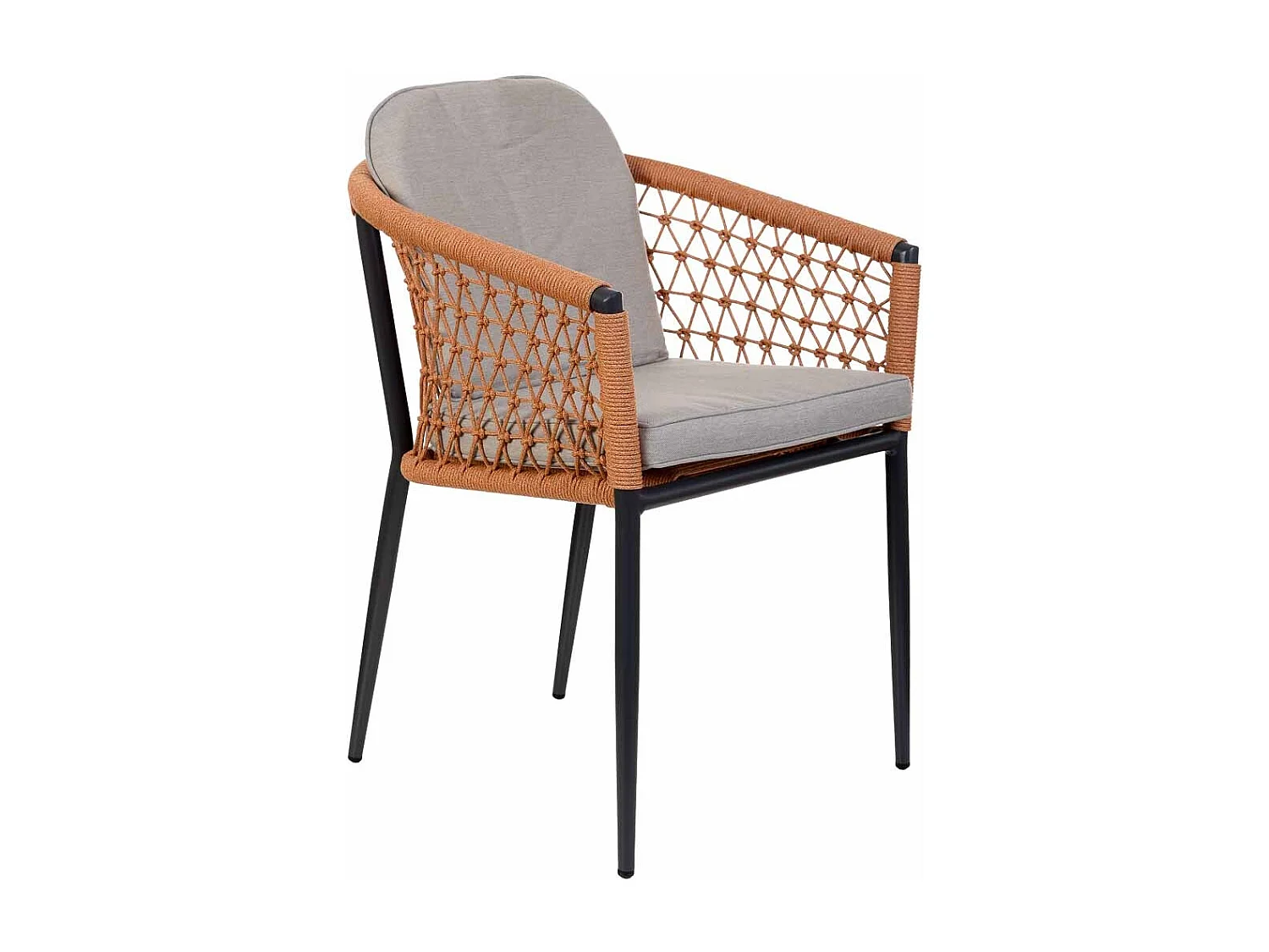 Chaise en corde biege 57x62x79