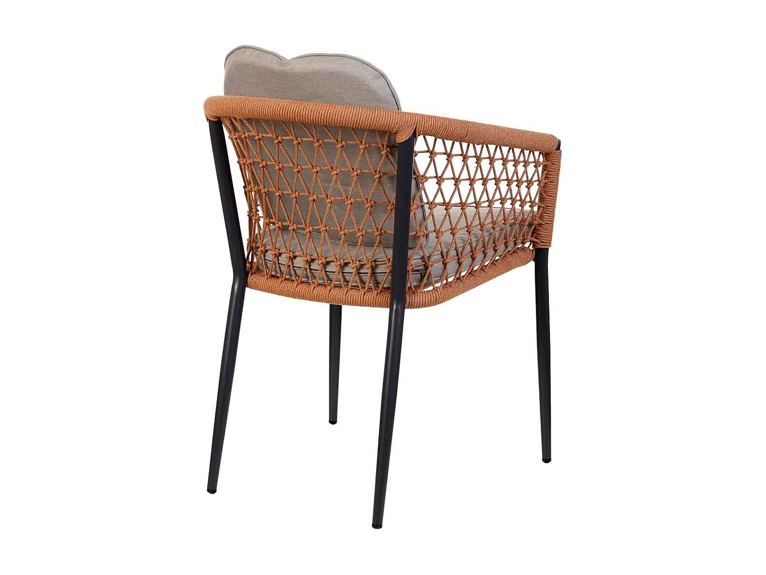 Chaise en corde biege 57x62x79