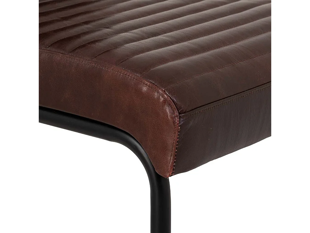 Chaise marron 45x56x83