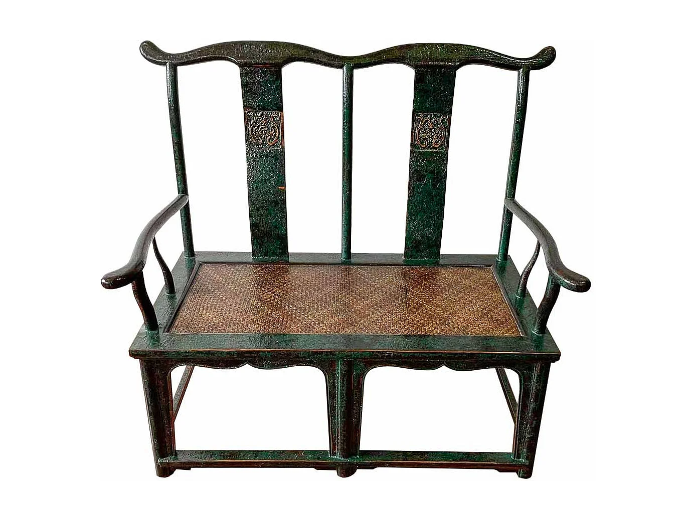 Panchina in legno marrone 116x60x119