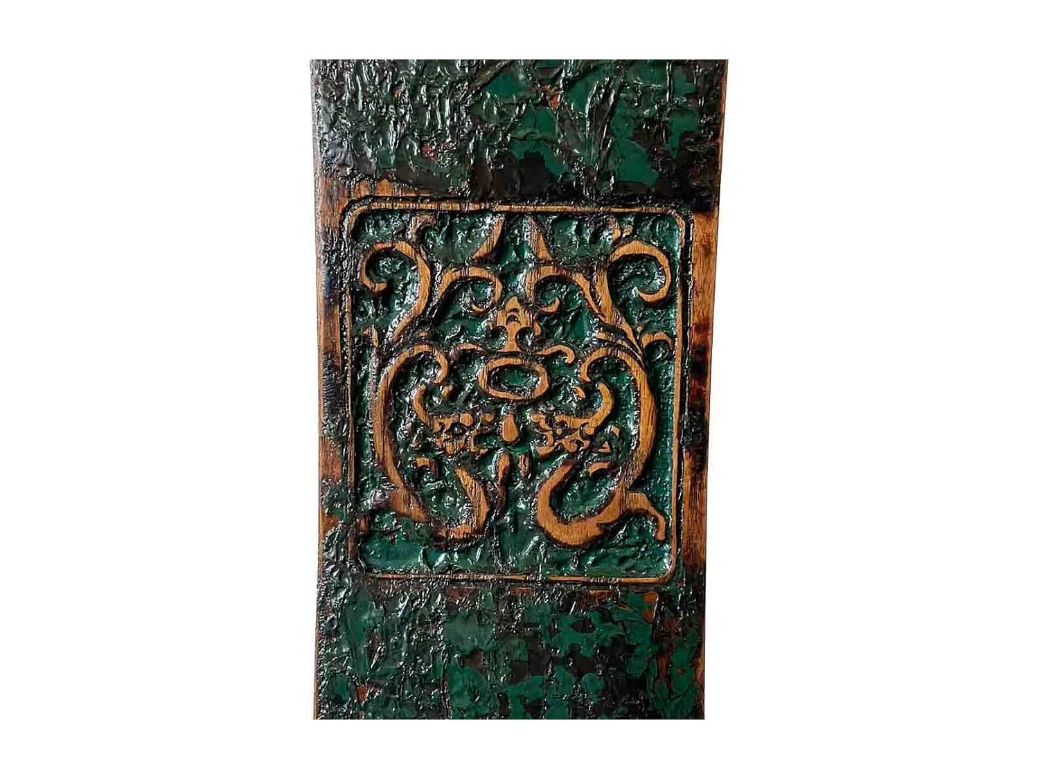 Panchina in legno marrone 116x60x119