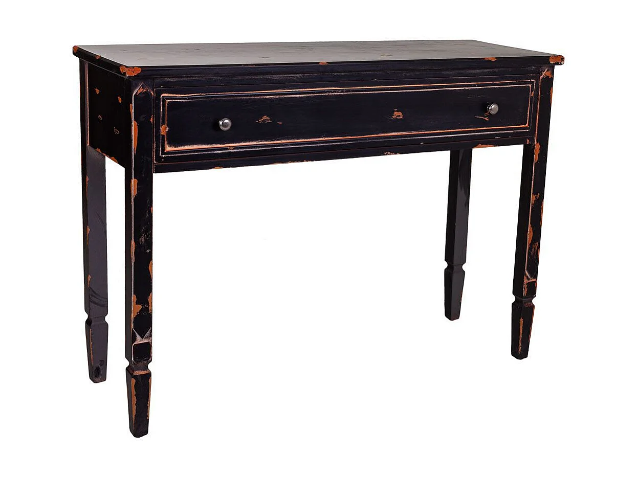 Mobiletto da ingresso in legno con 1 cassetto