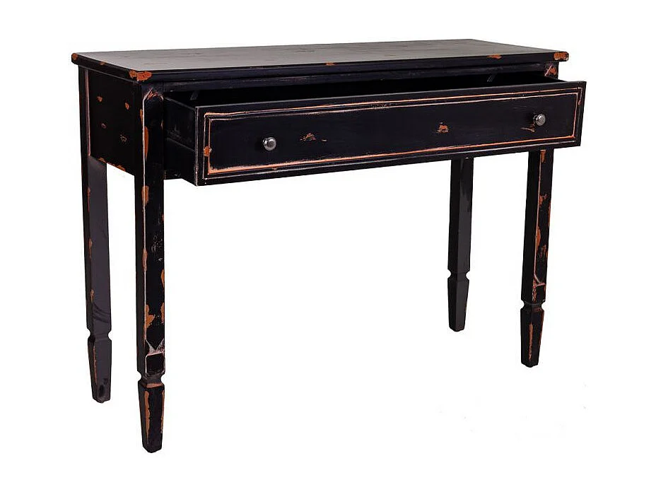 Mobiletto da ingresso in legno con 1 cassetto