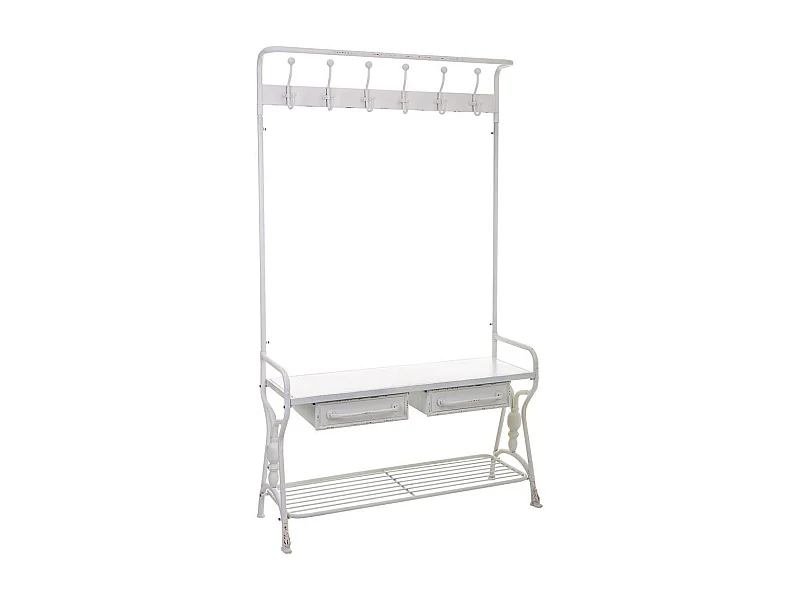 Kit para corredor com cabide de metal