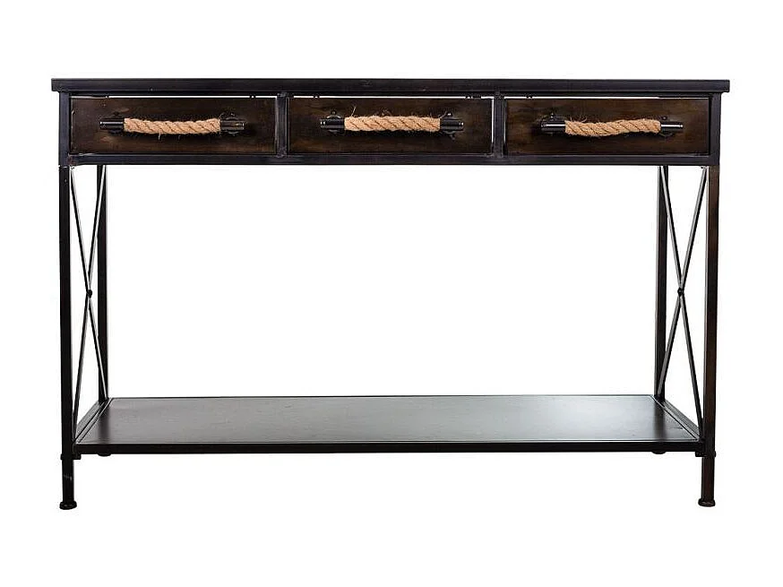 Ingresso in metallo nero