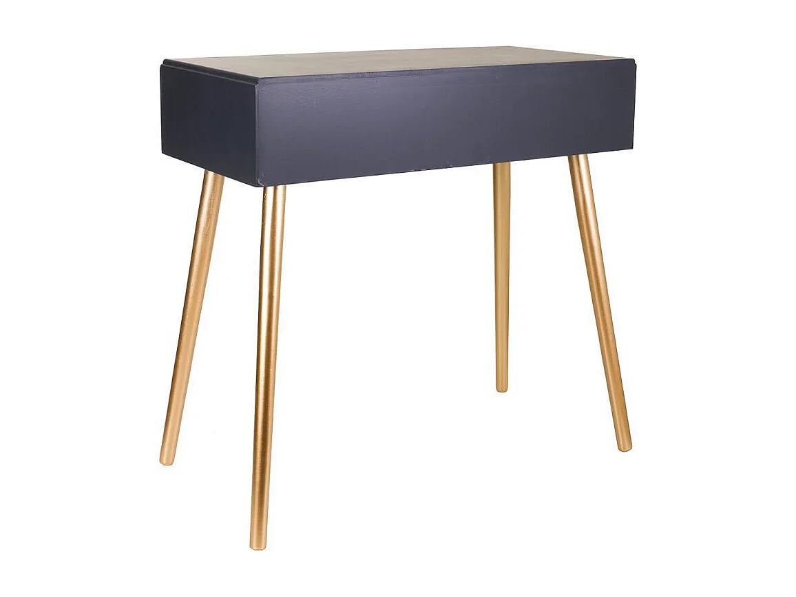 Houten halmeubel met 2 lades