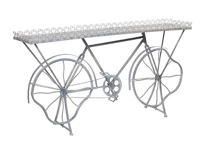 Recibidor de metal, gris