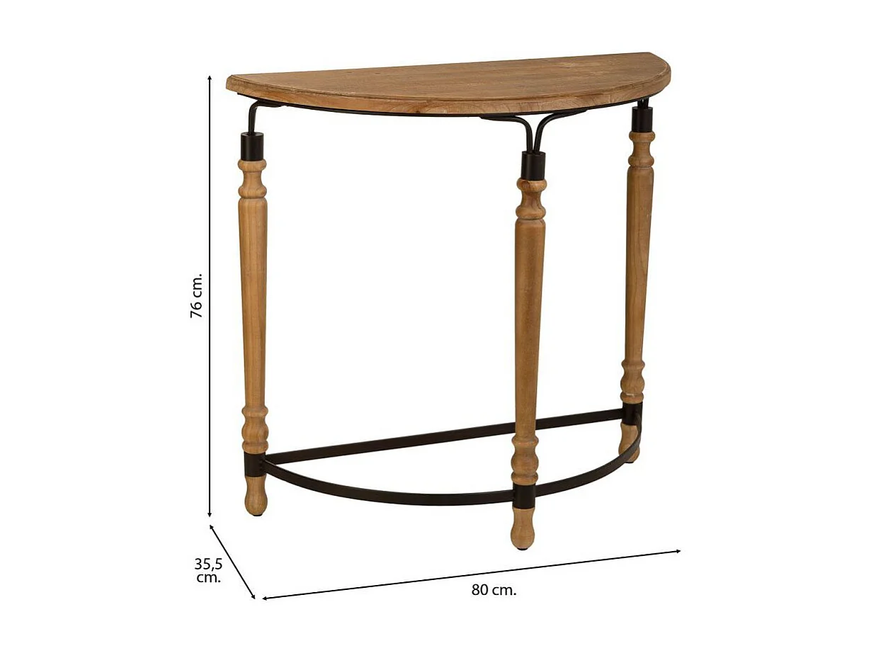 Corridoio in legno marrone e metallo