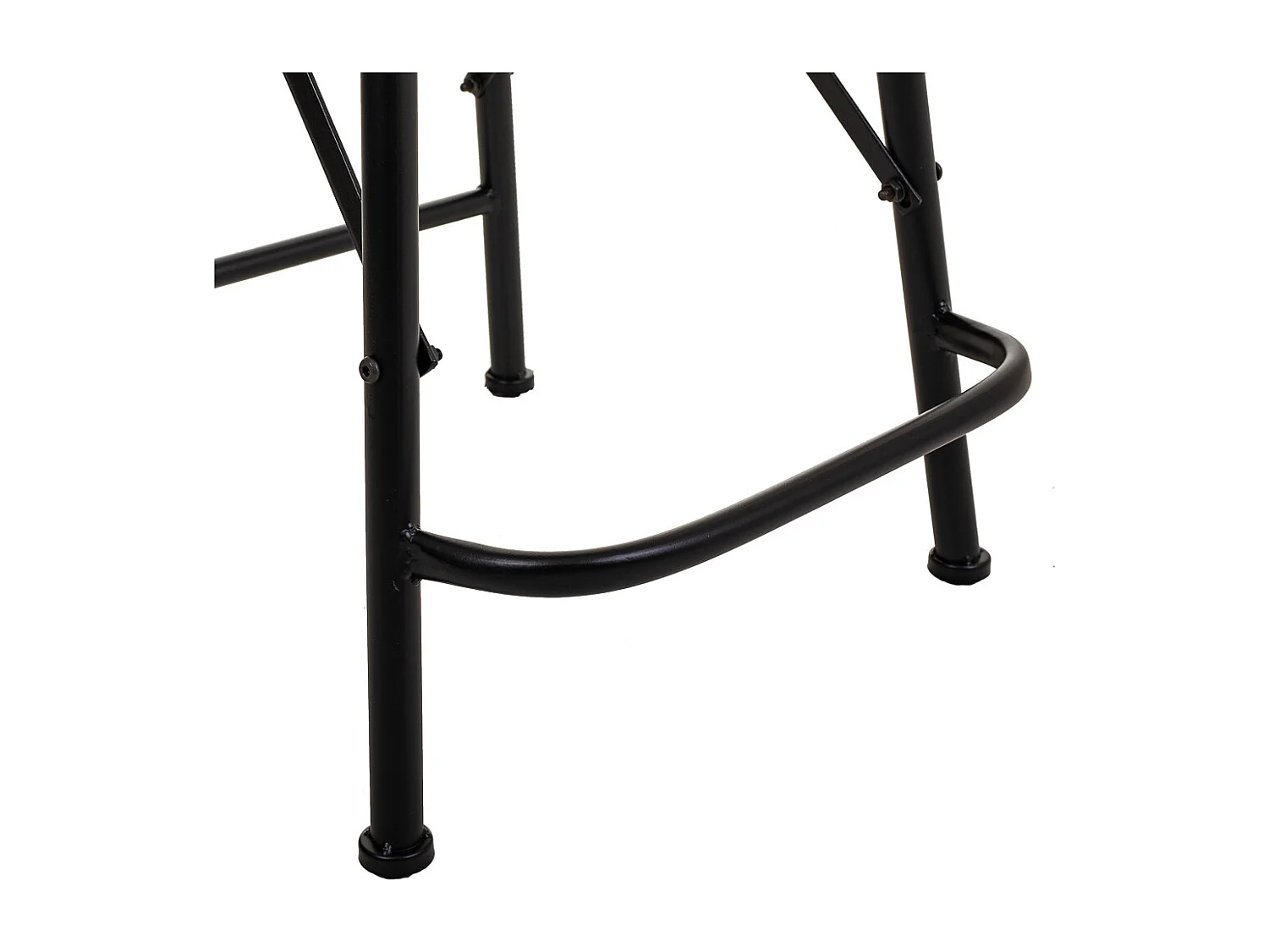 Tabouret en métal jaune 46x100x40h cm