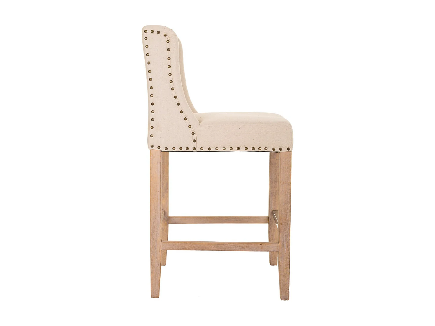 Sgabello in legno grigio 48x58x67/104h