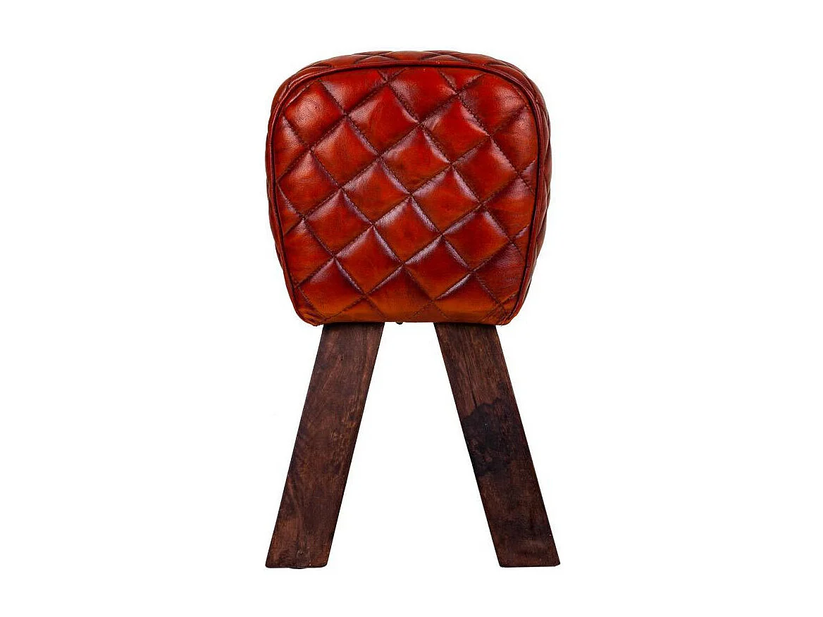 Banqueta de couro para casa