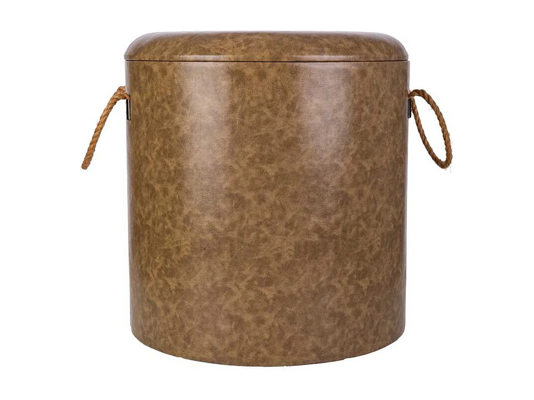 Taburete De Madera Y Canvas