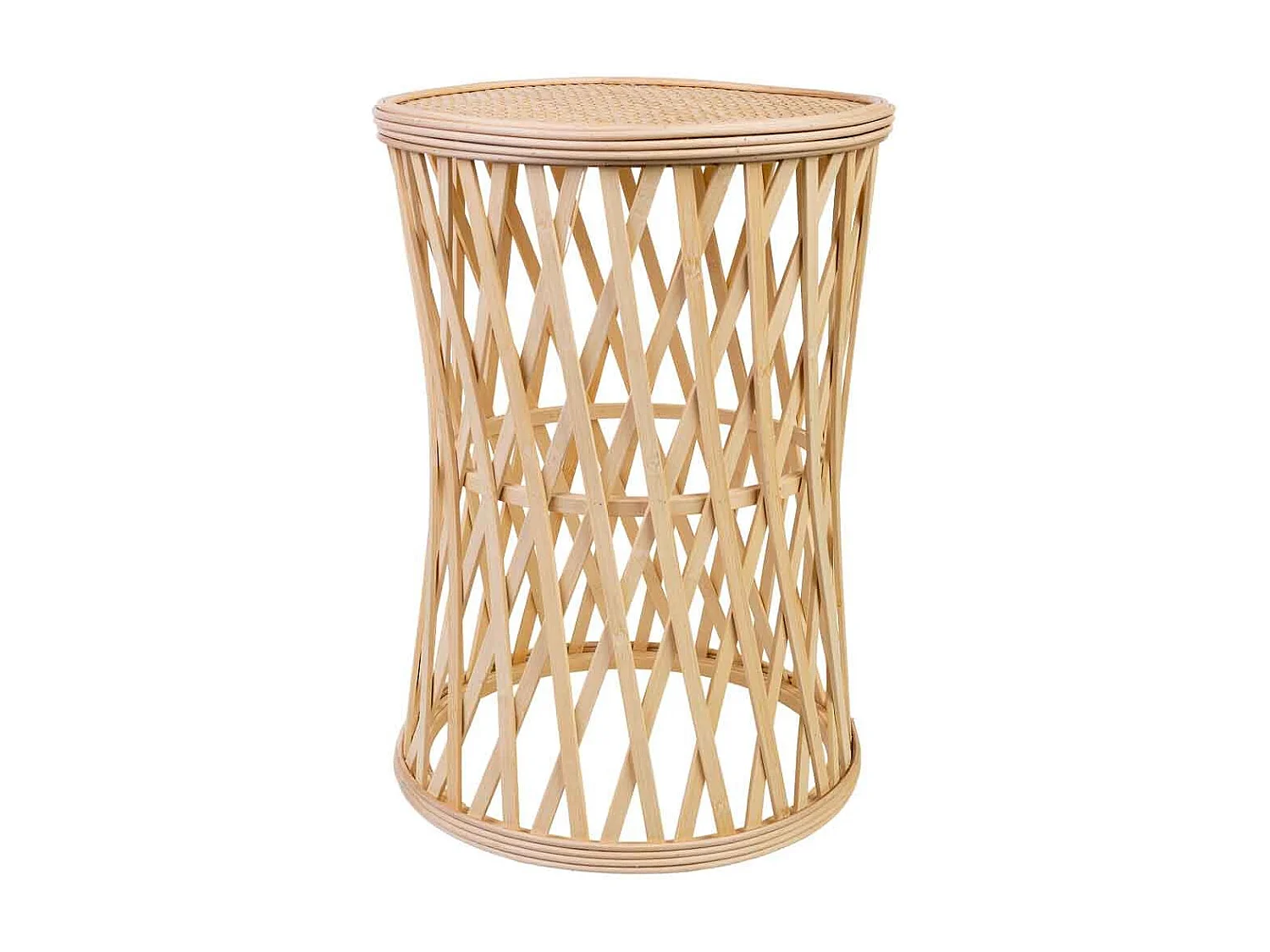 Banqueta de bambu para casa