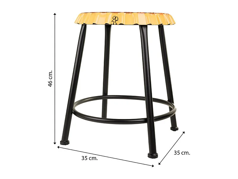 Taburete De Metal para el hogar