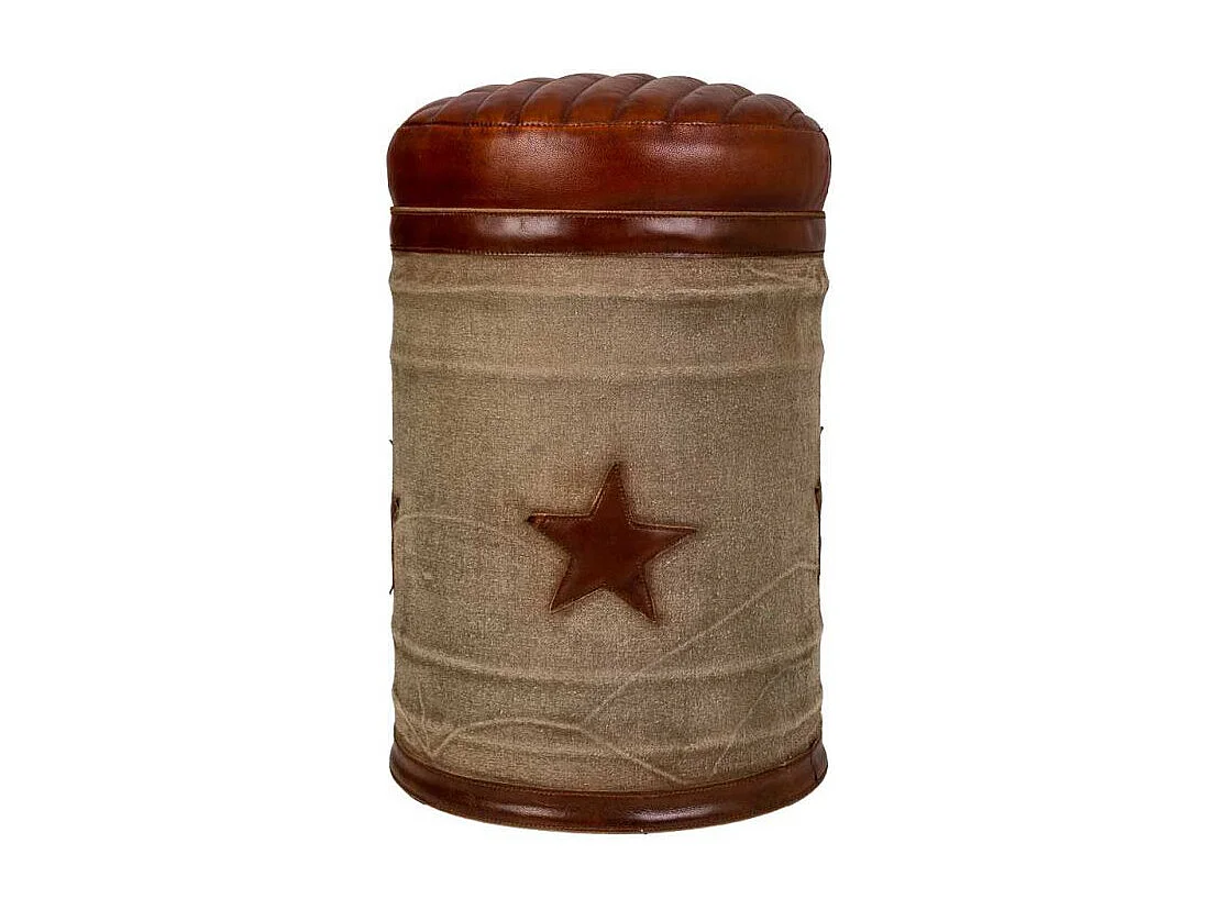 Sgabello in similpelle per la casa