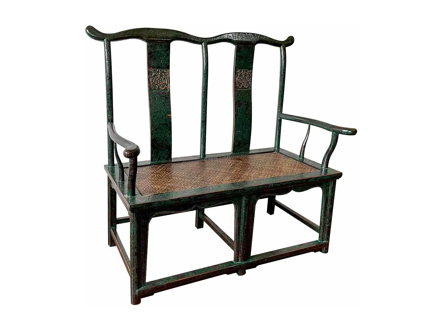 Panca in legno marrone