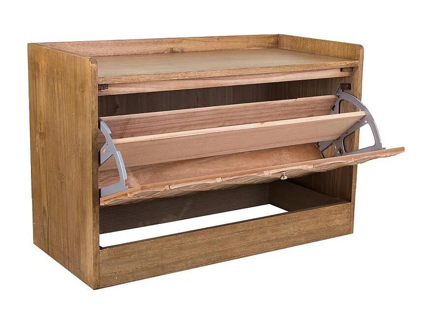 Panca portascarpe in legno