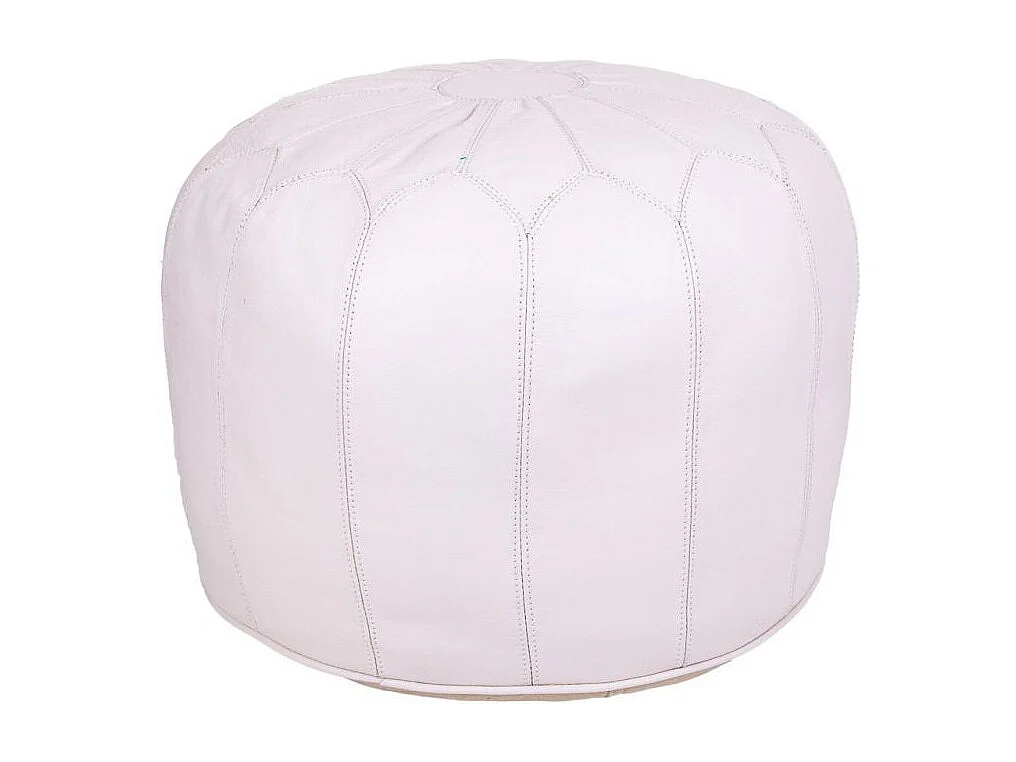 Puf de couro para casa