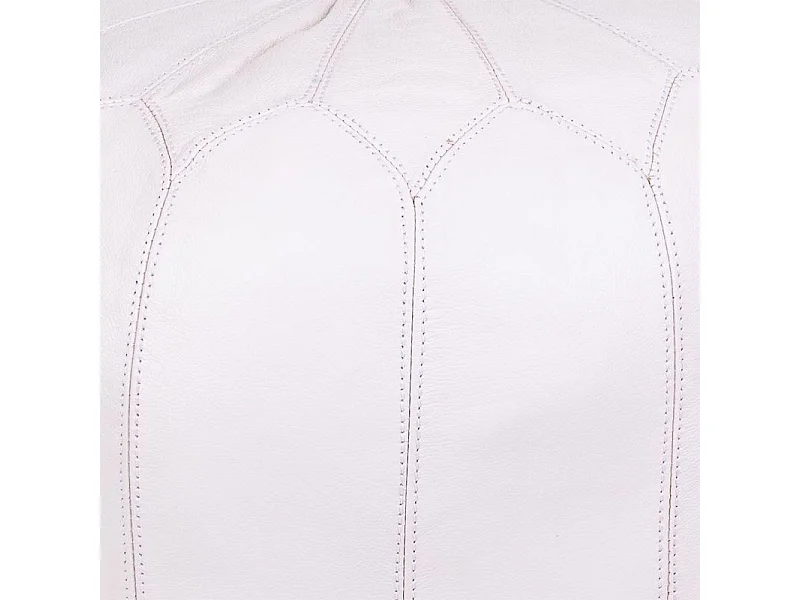 Puf de couro para casa