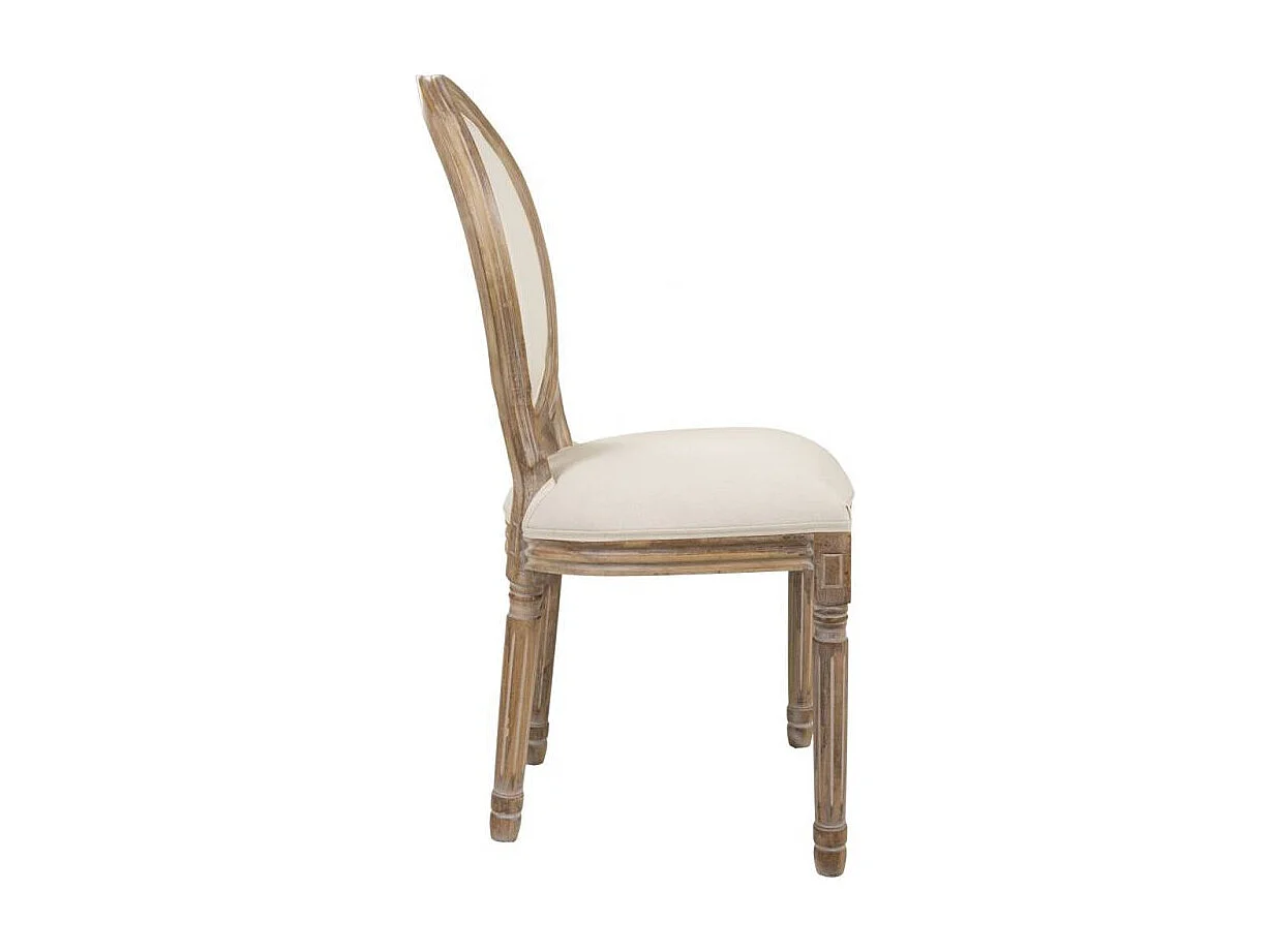 Gestoffeerde houten stoel