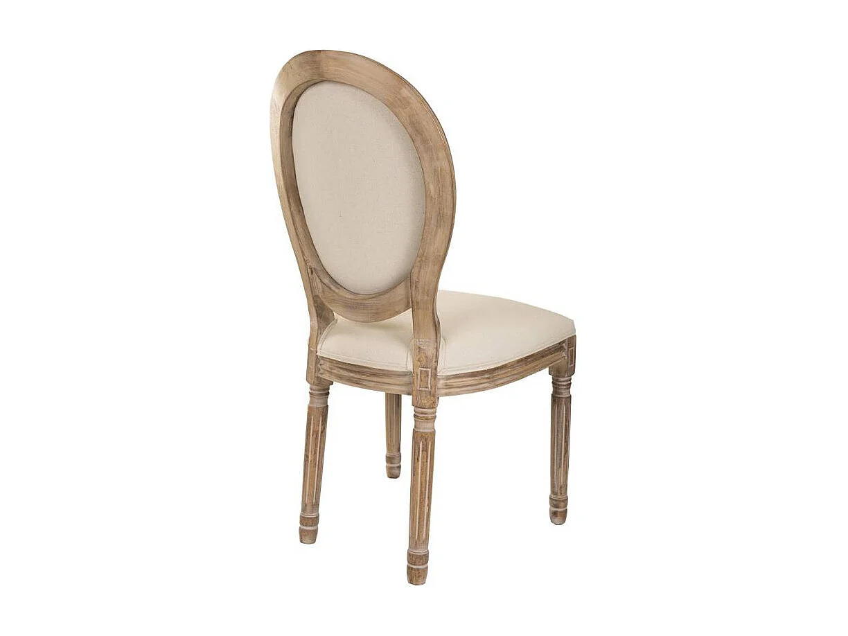 Gestoffeerde houten stoel