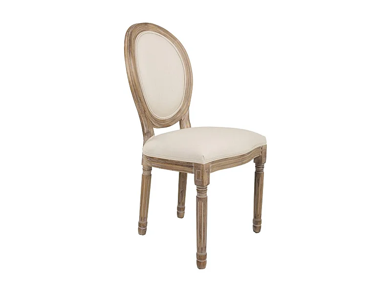 Gestoffeerde houten stoel