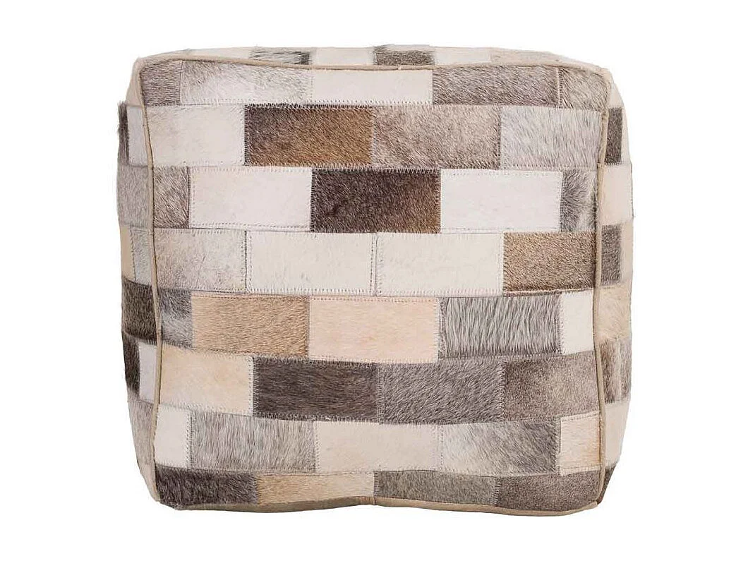 Puf de couro para casa