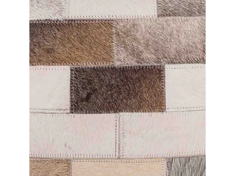 Puf de couro para casa