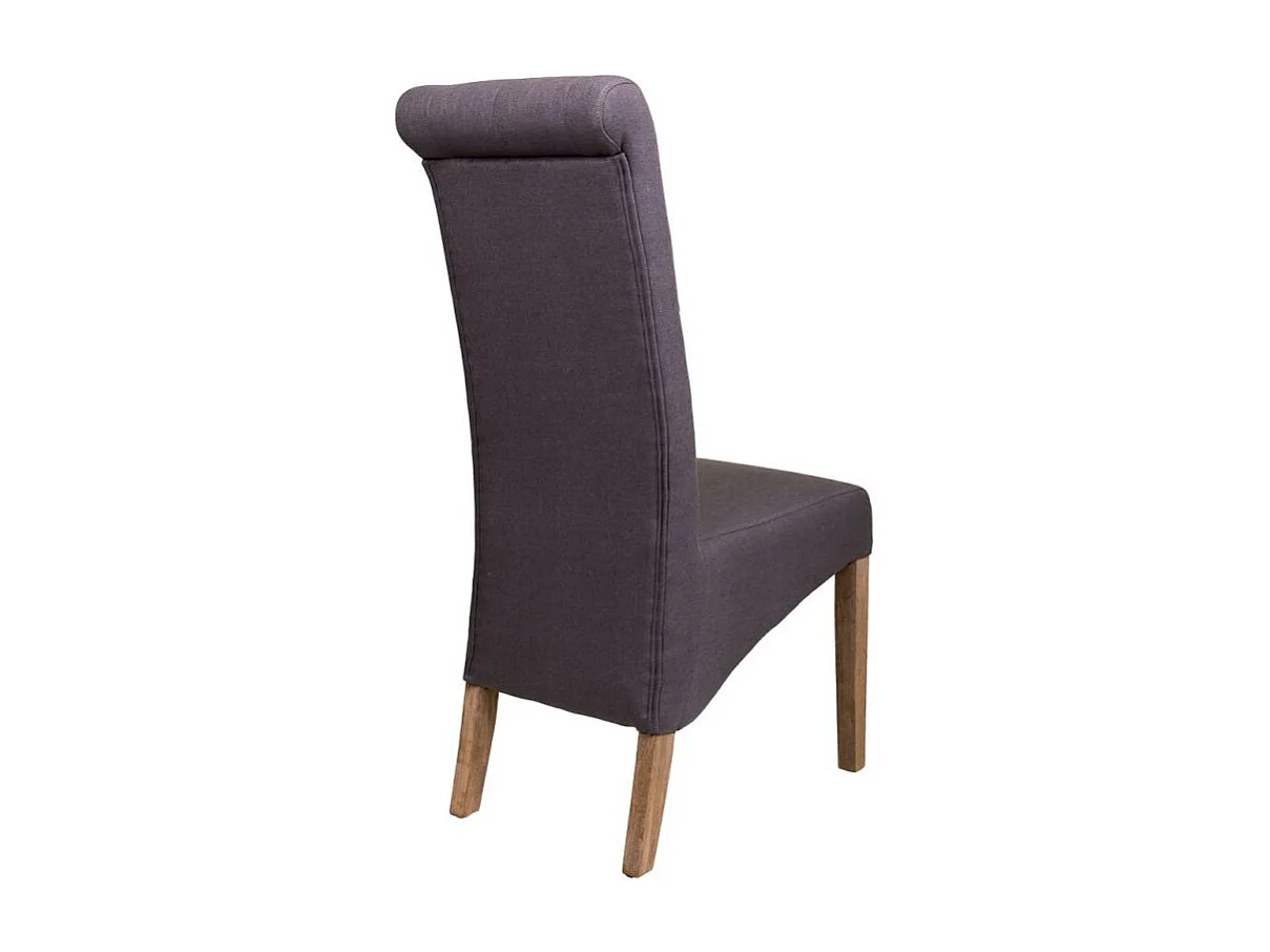 sedia in legno imbottita