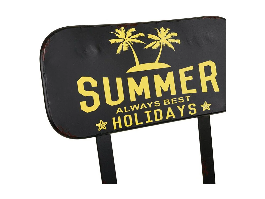 Cadeira de metal para casa