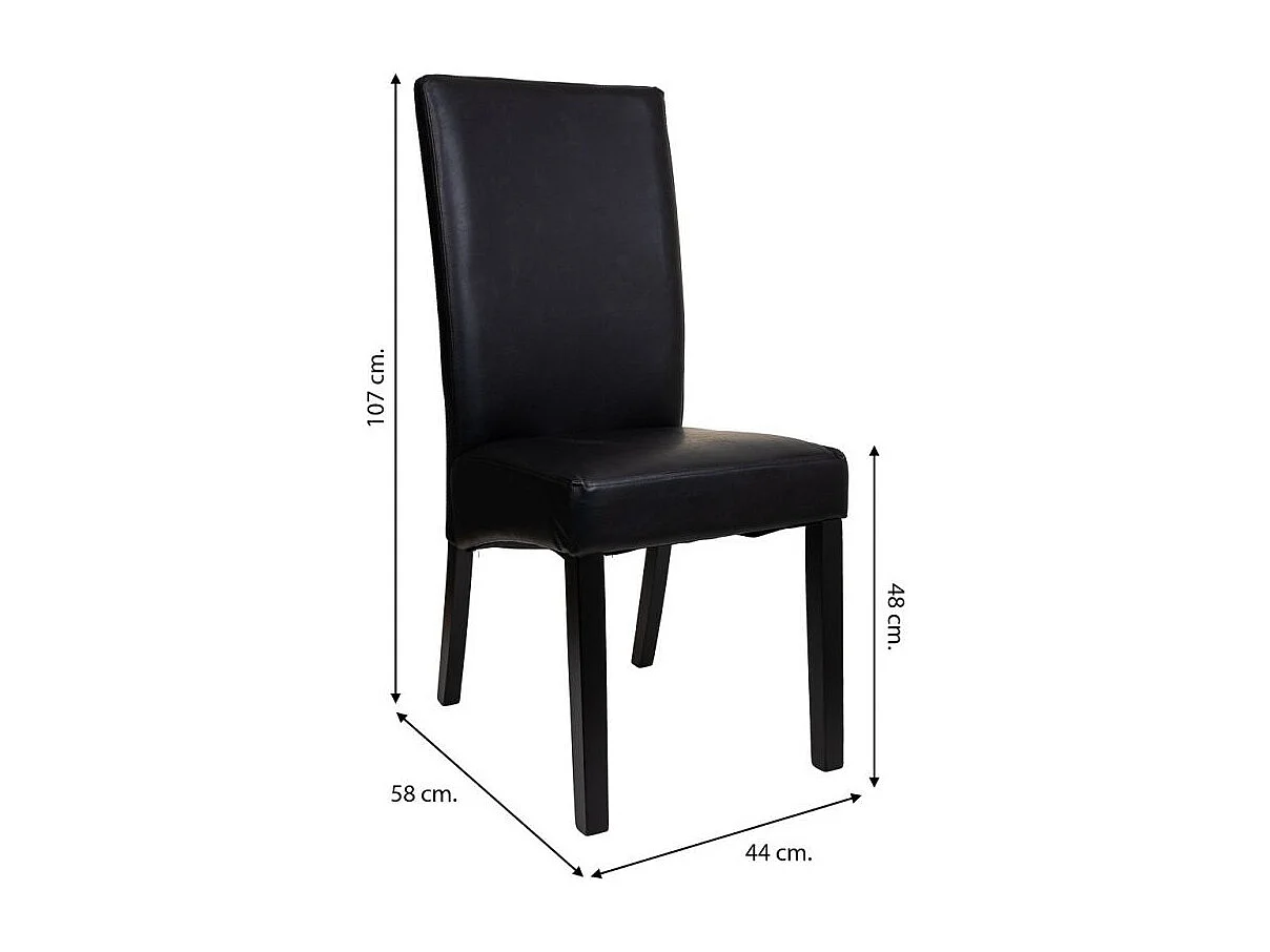 Cadeira de madeira estofada