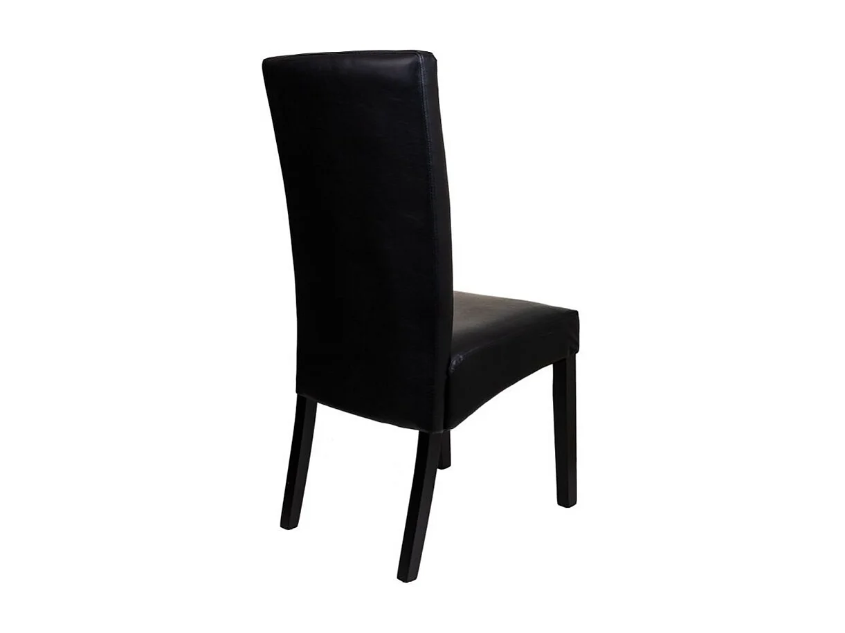 Cadeira de madeira estofada