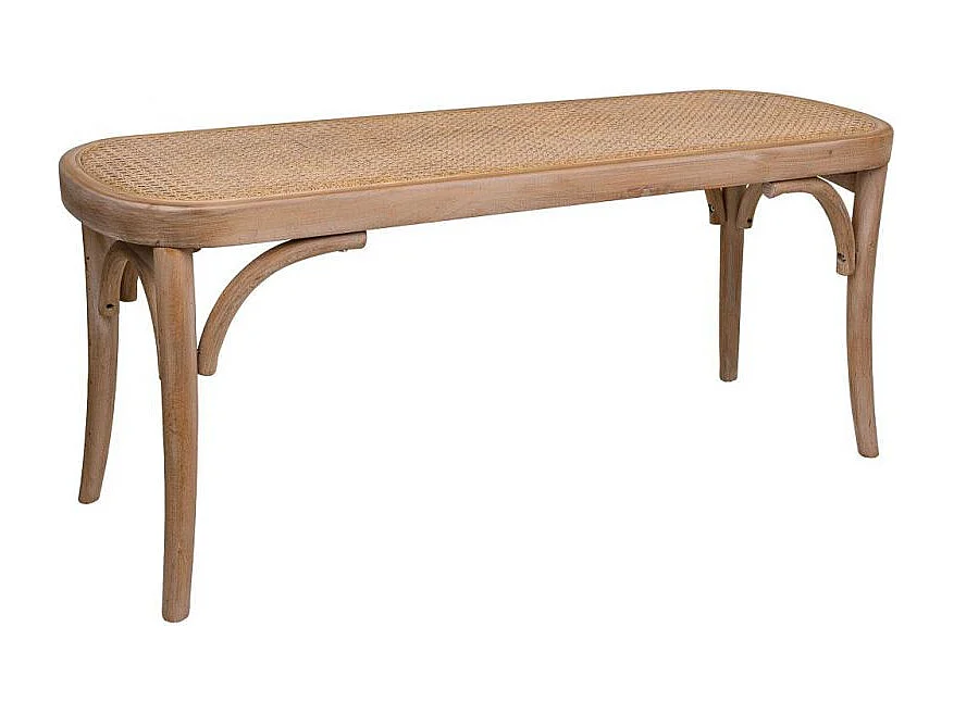 Panca in legno e rete