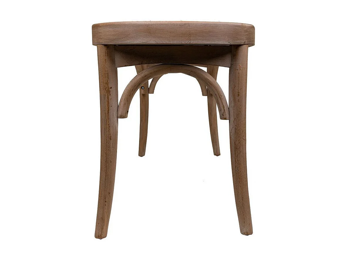 Panca in legno e rete