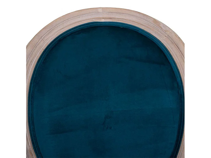 Cadeira de madeira estofada