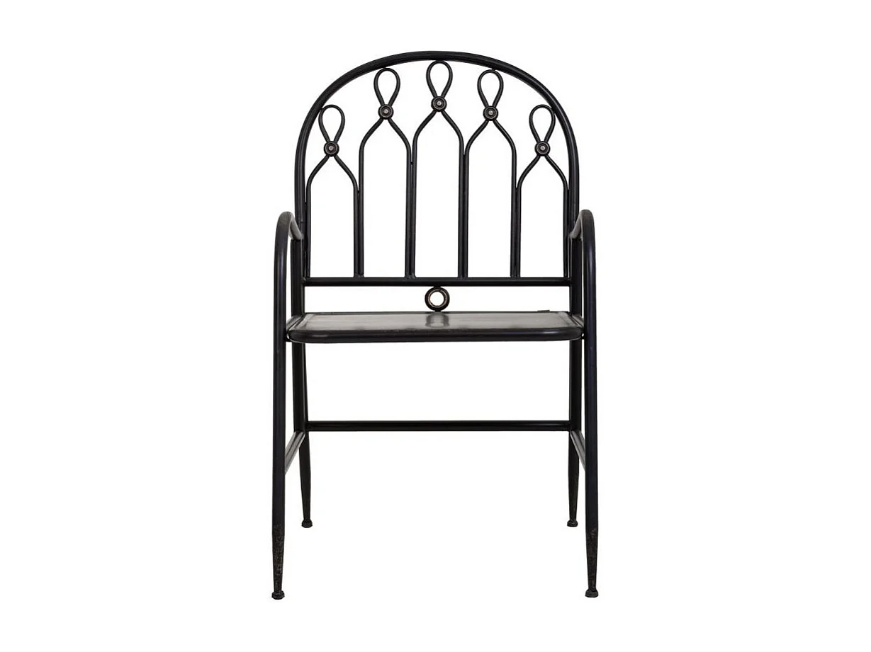 Silla De Metal Negro para el hogar