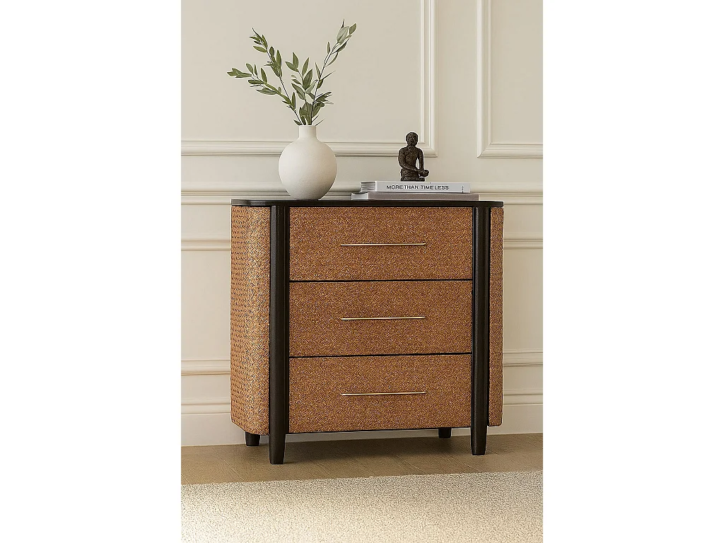 Artisan Furniture Commode Havana Commode Weave à 3 Tiroirs