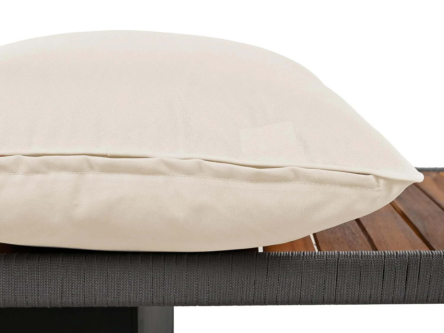 Balancelle de Jardin 2 Places en Rotin - avec Coussin Double Confortable et Housses Amovibles - Résistante aux UV et Intempéries - pour Jardin, Terrasse ou Balcon -