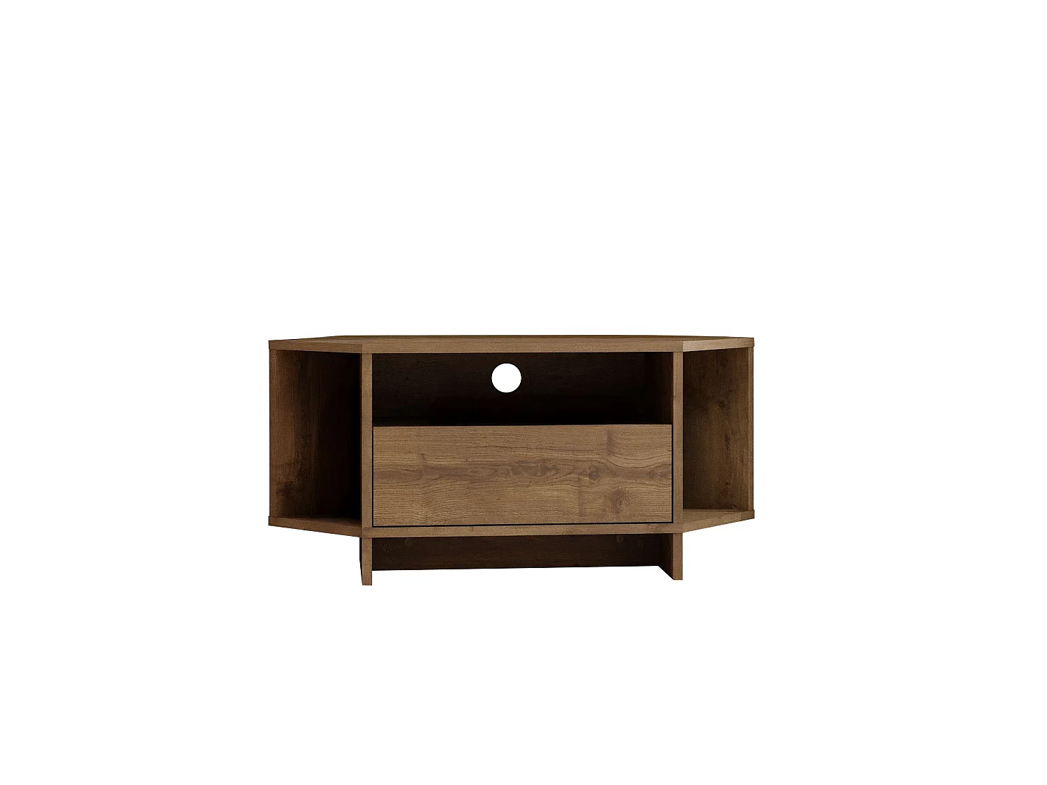 TV-Möbel aus Holz "Viva" – 95 x 35 x 45 cm – Braun