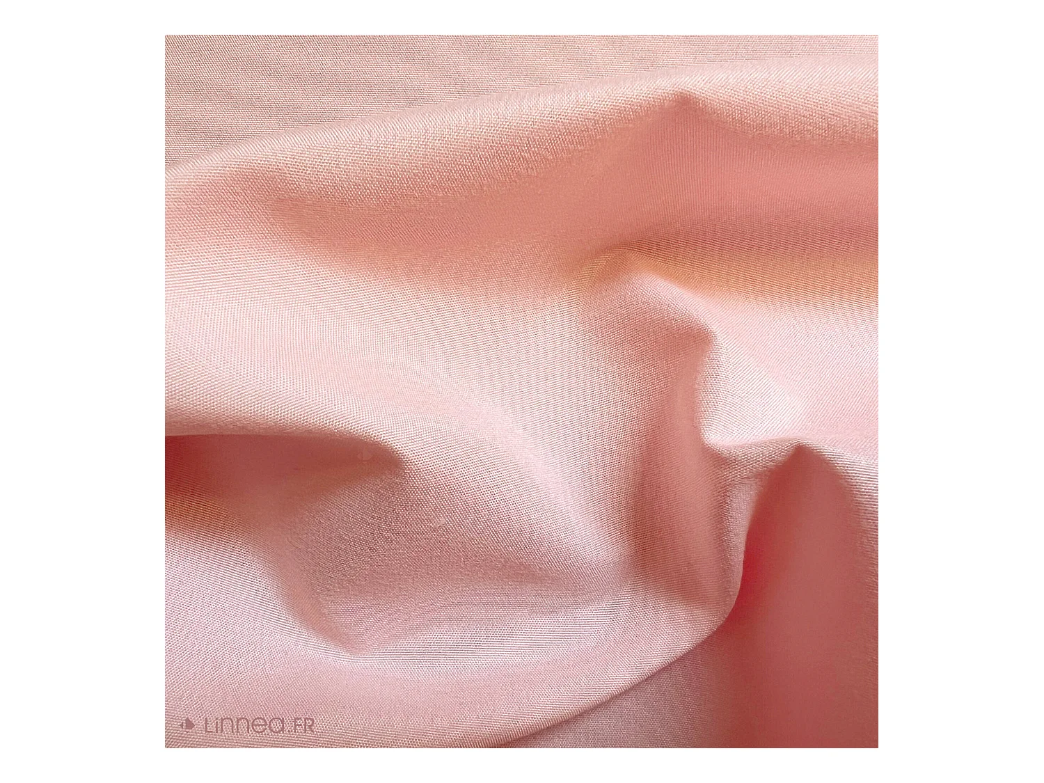 Drap housse 90x190 cm polyester microfibre LAGO rose bonnet 28 cm